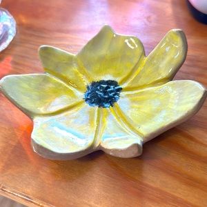 Handmade ceramic dish